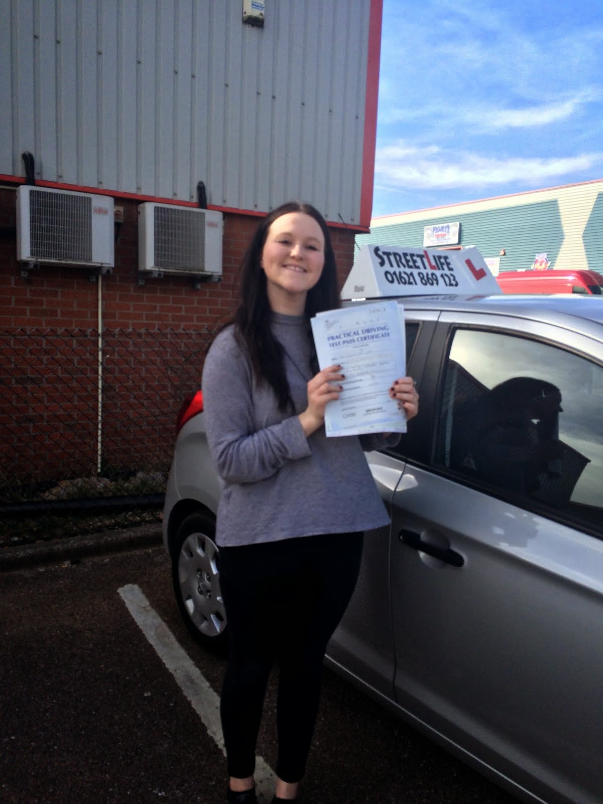 Ellie Nugent 1st Time Pass Streetlife Driving 